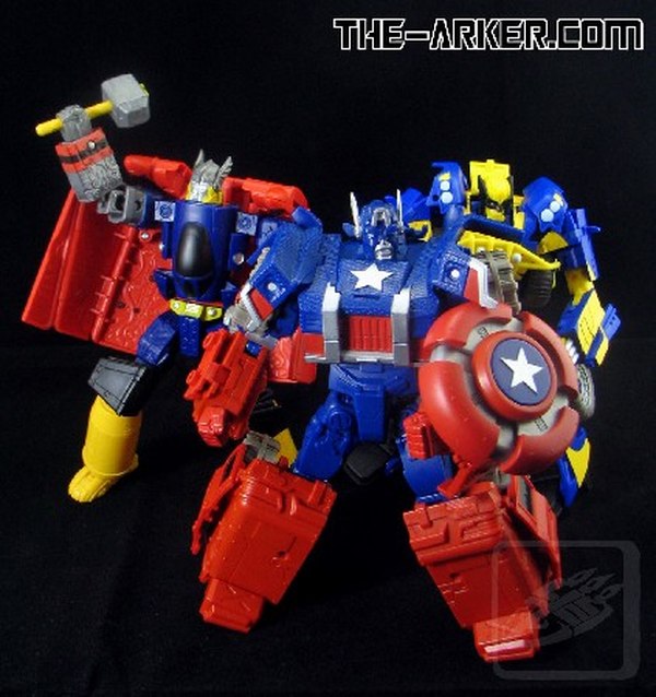 Transformers Marvel Crossovers Captain America  (16 of 16)